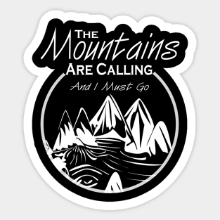 hiking Sticker